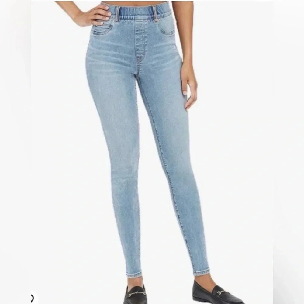 Spanx Jean ish leggings, sz medium